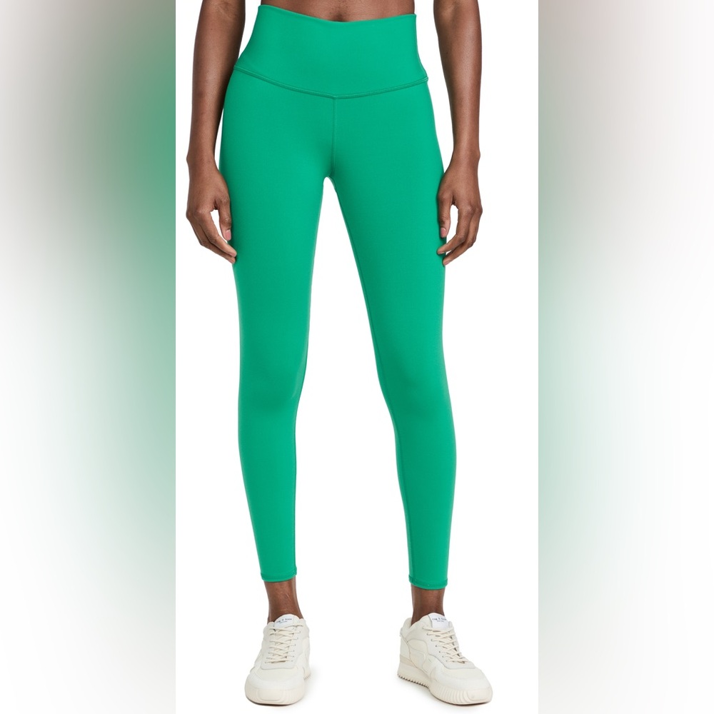 Alo Yoga 7/8 High-Waist Airbrush Legging - Green Emerald
